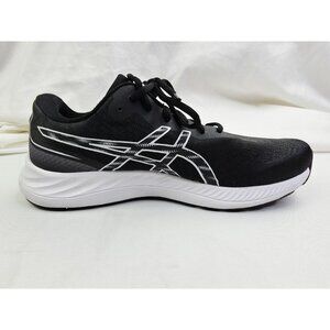 Asics Gel Excite 9 Mens Size 10 Ortholite Amplifoam Black Low Lace Logo Sneakers
